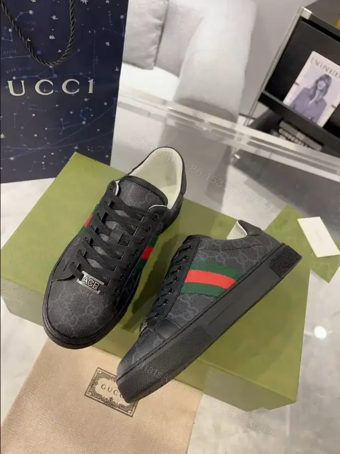View 9 of MEN’S ACE GG CRYSTAL CANVAS SNEAKER – GC216
