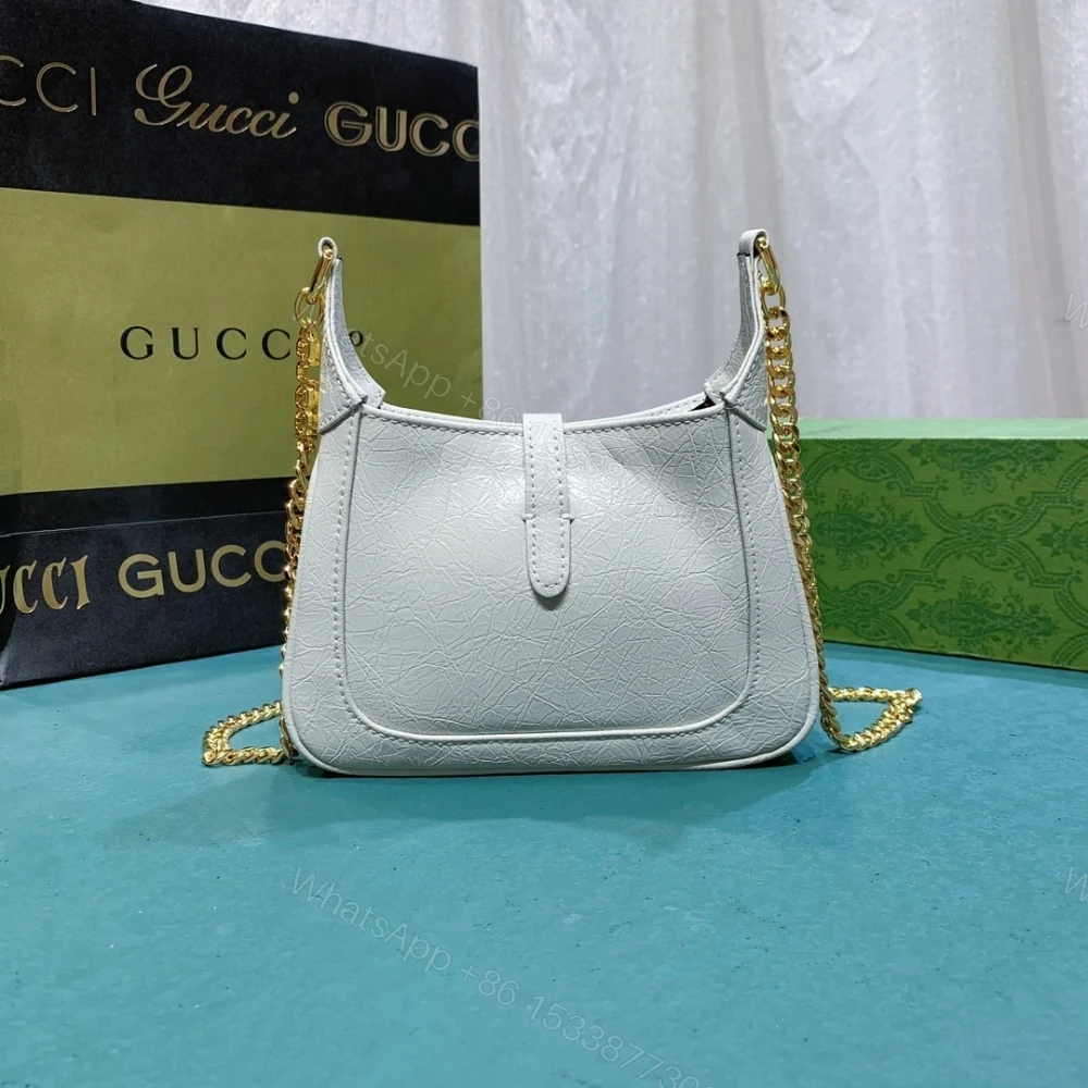 View 5 of Gucci Jackie Notte Mini Bag Ivory 19Cm
