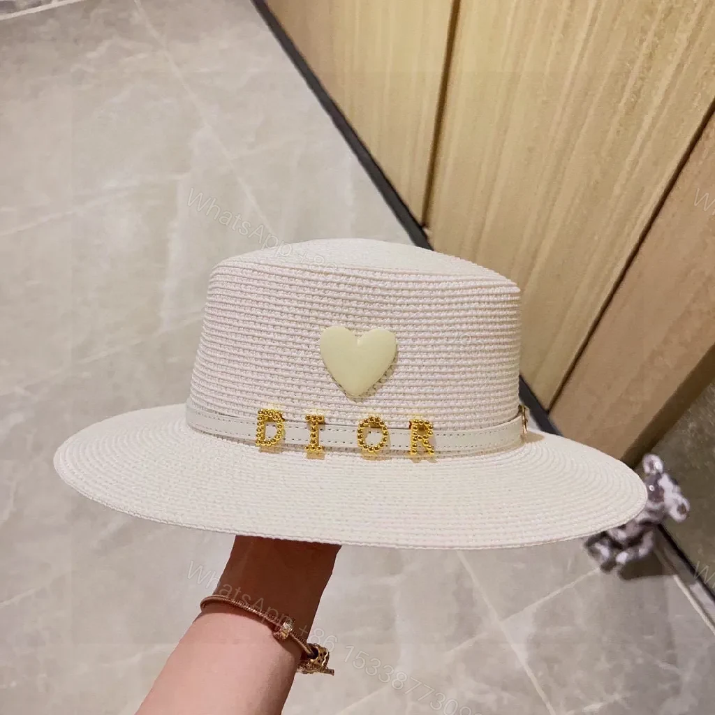 Chic Straw Fedora: Ivory, Straw, Modern Romance Hat — view 1