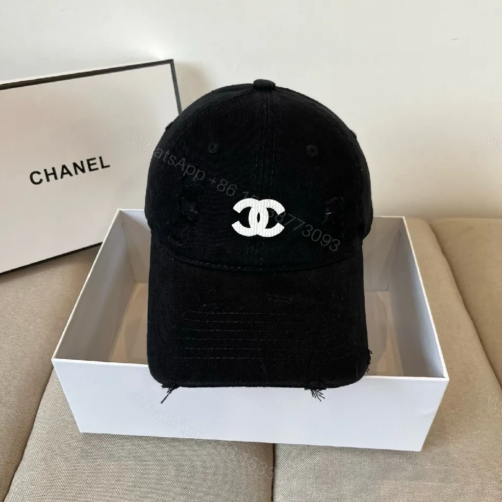 View 3 of Distressed Cotton Cap — Modern Edge, Everyday Luxury