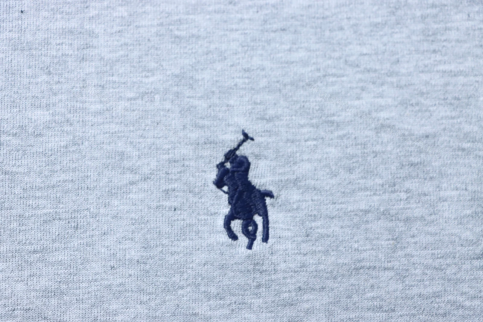 View 8 of Polo Ralph Lauren Small horse with round-neck short-sleeved shirt gray
