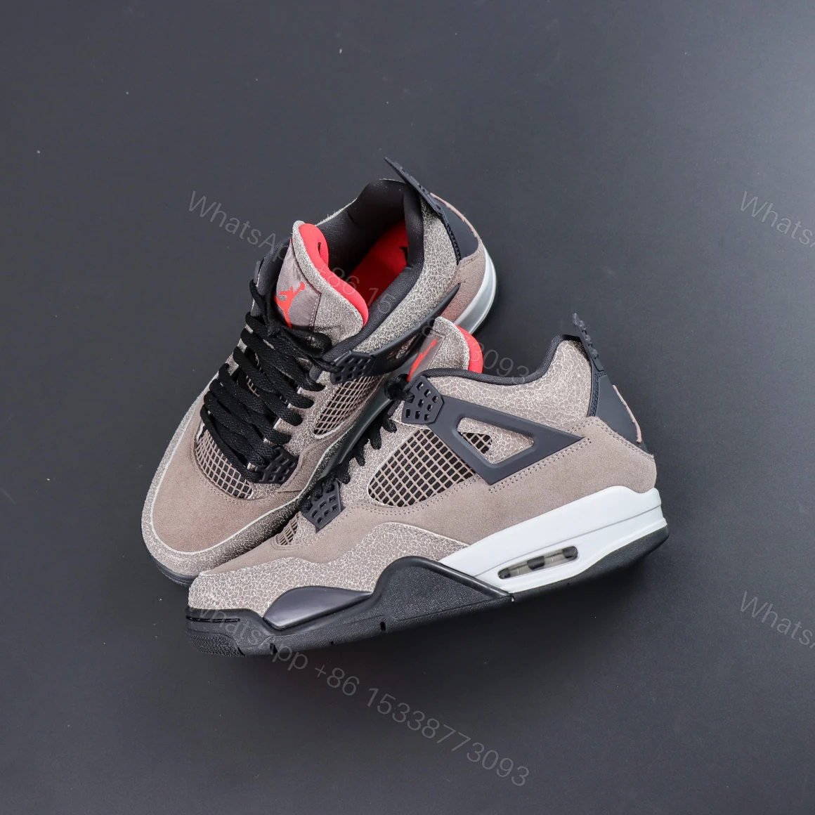 View 7 of Air Jordan 4 Retro Taupe Haze Reps