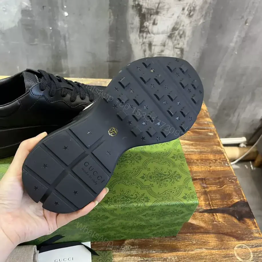 View 8 of GUCCI RHYTON SNEAKERS IN BLACK – GC168