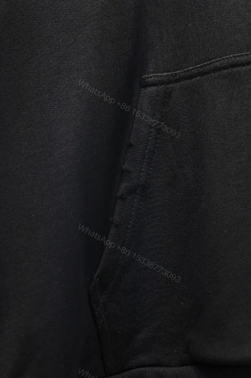 View 9 of Bold Logo Hoodie: Metallic Silver Logo, Oversized Comfort