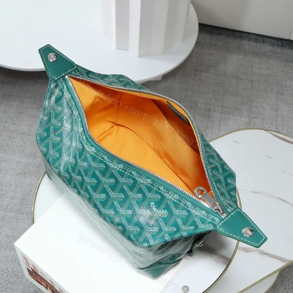 View 6 of 高仿Goyard*BOEING1旅行洗漱包化妝包綠色免檢版