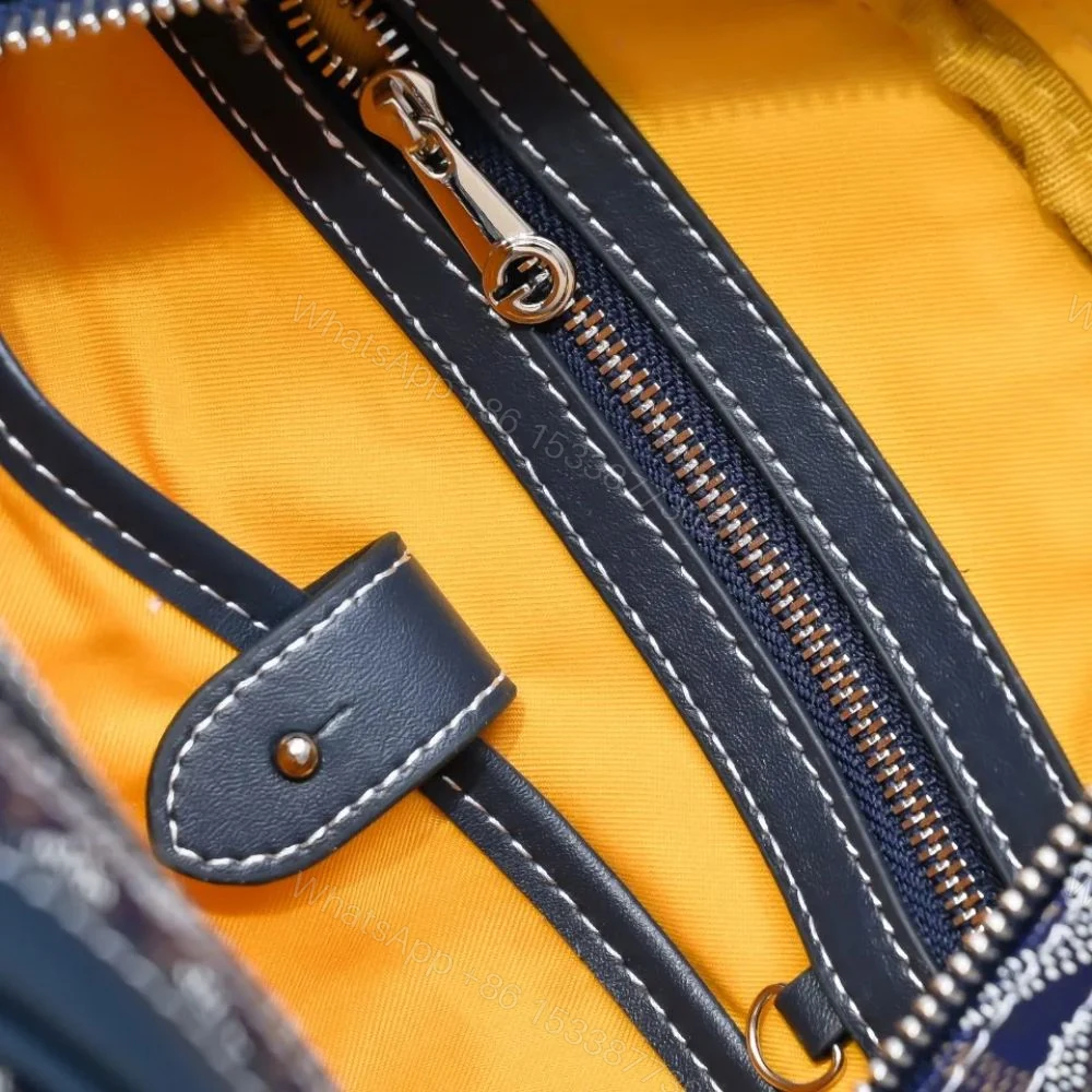 View 10 of GOYARD SAINT JEANNE BAG COATED CANVAS DARK BLUE 27CM