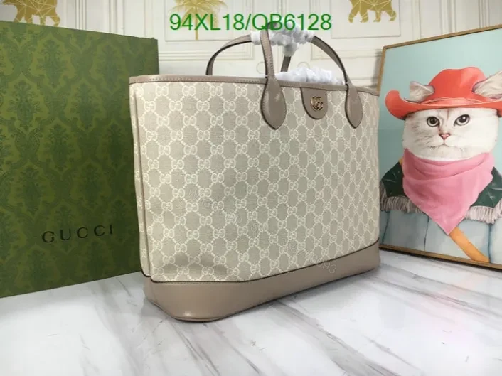 View 10 of Gucci Lookalike Handbag Brown Leather Medium Size