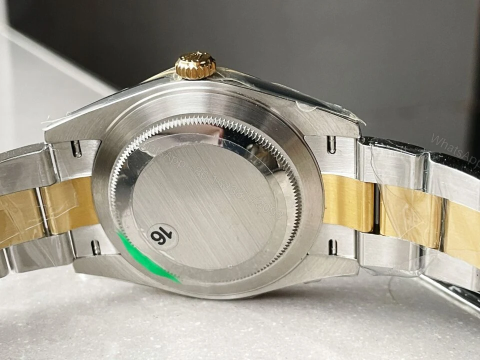 View 9 of VSF Factory 1:1 Rolex DateJust 41 126333 904L SS/YG Best Edition Silver Dial VS3235