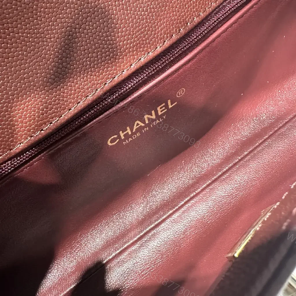 View 6 of Burgundy Quilted Leather Bag – Classic Chic, Everyday Luxury