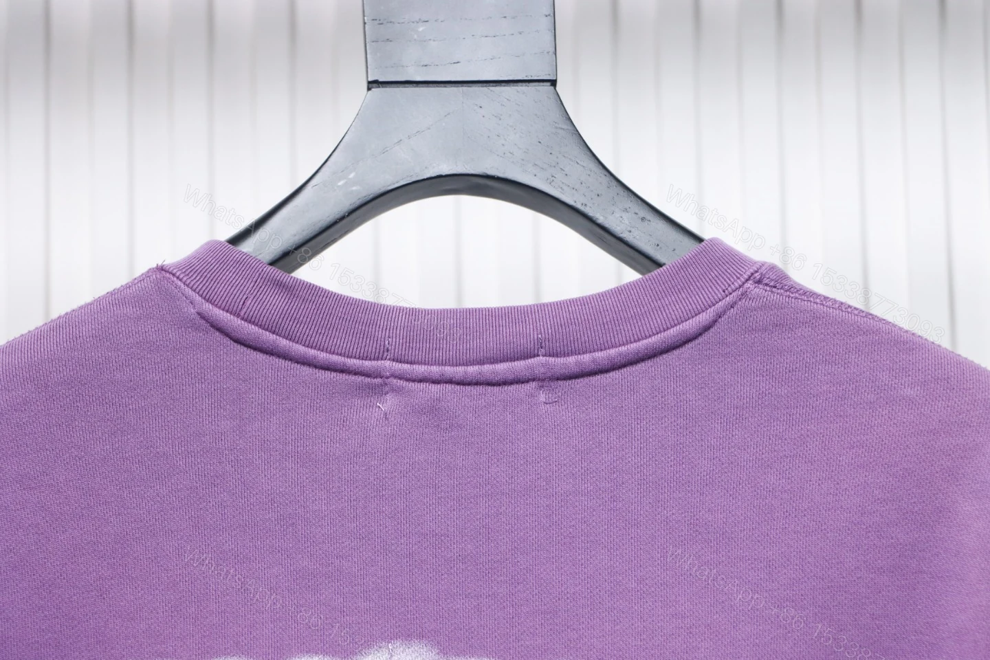 View 6 of BAPE 24FW Ape Head Purple Sweatshirt