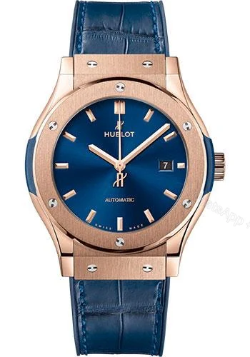 Hublot Classic Fusion King Gold Blue Watch — view 1