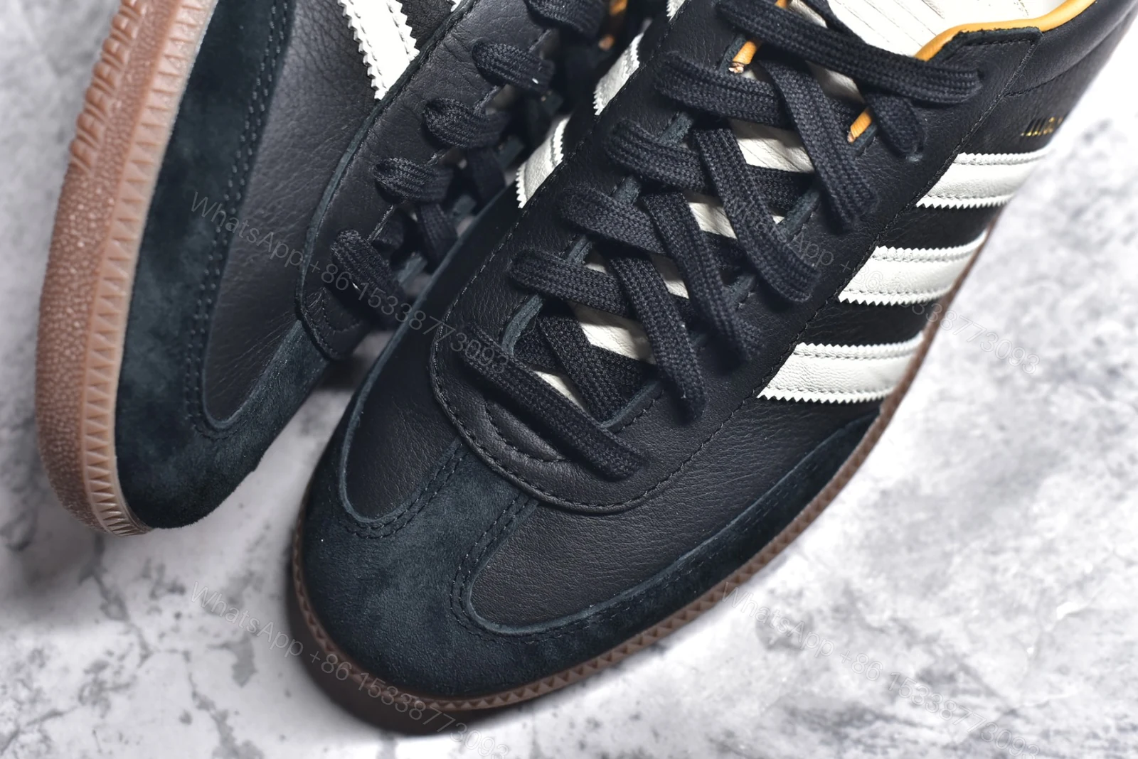 View 6 of Adidas Samba OG JJJJound Black