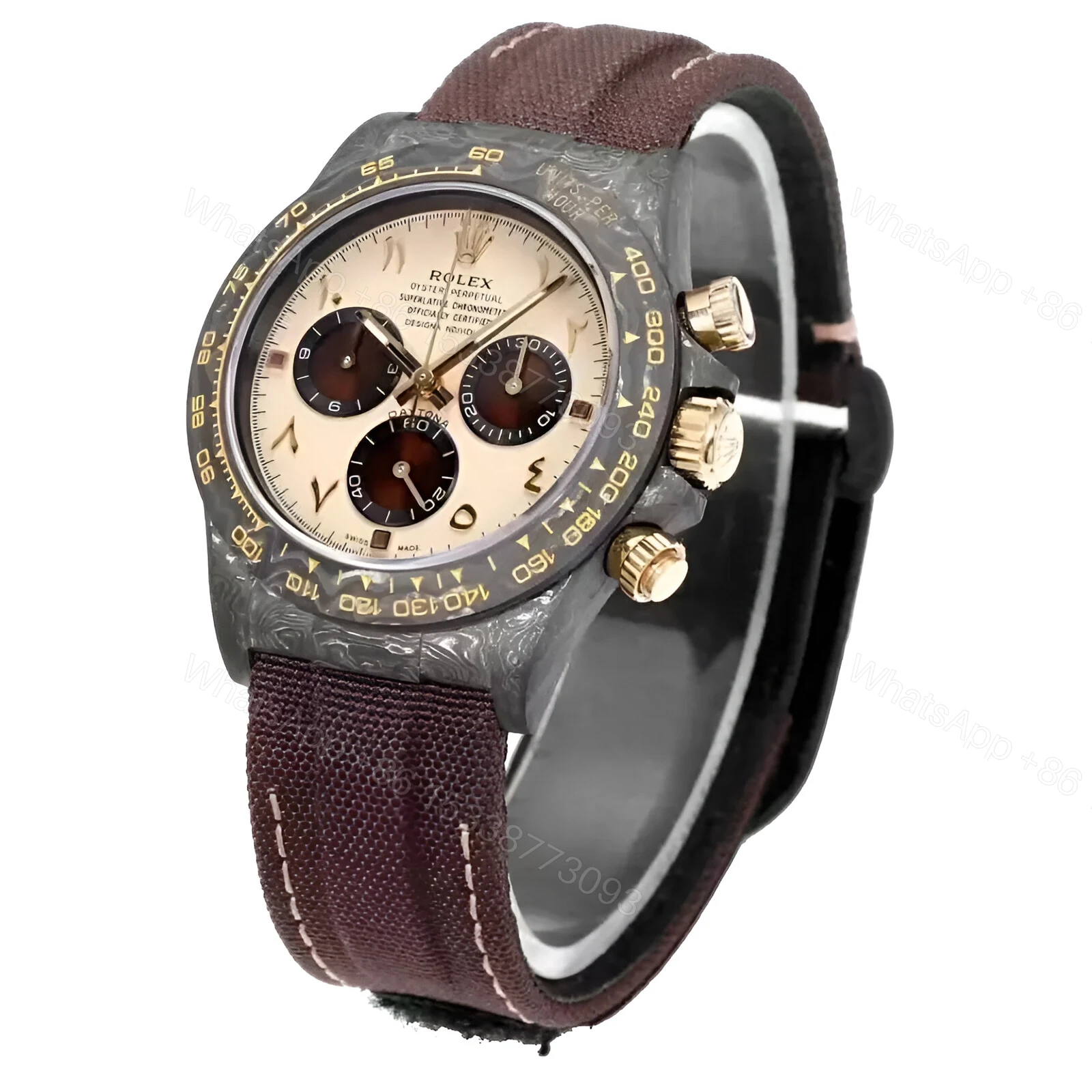 View 2 of Rolex Daytona DIW Daytona Desert Eagle Arabic Replica