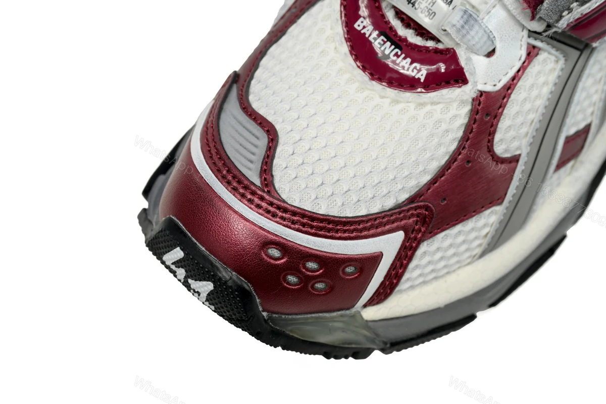 View 6 of Balenciaga Runner White Wine Red