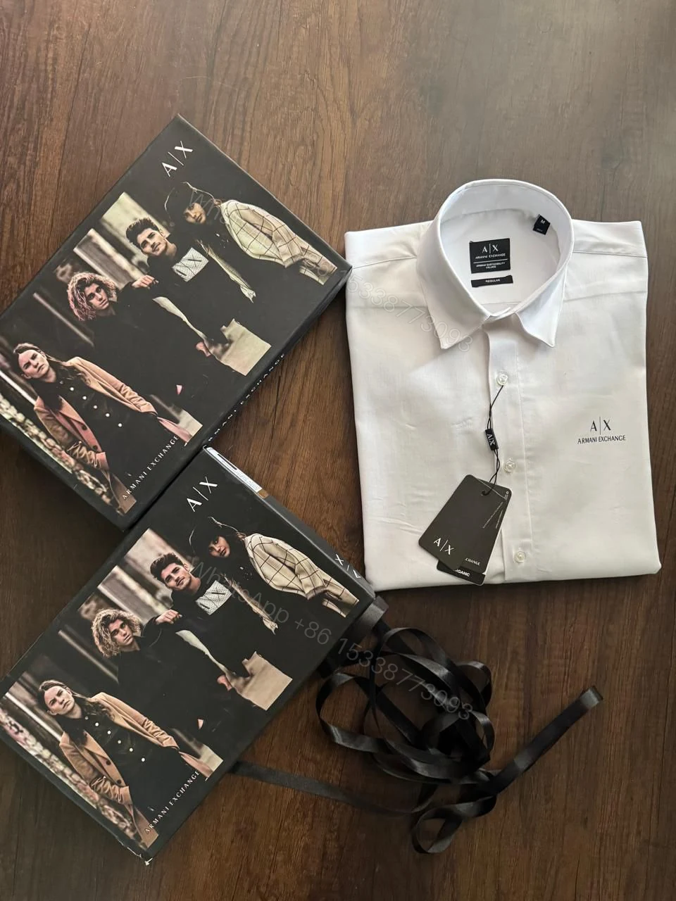 View 4 of FIRST COPY ARMANI EXCHANGE ORIGINAL SOFT COTTON SUMMER SHIRT