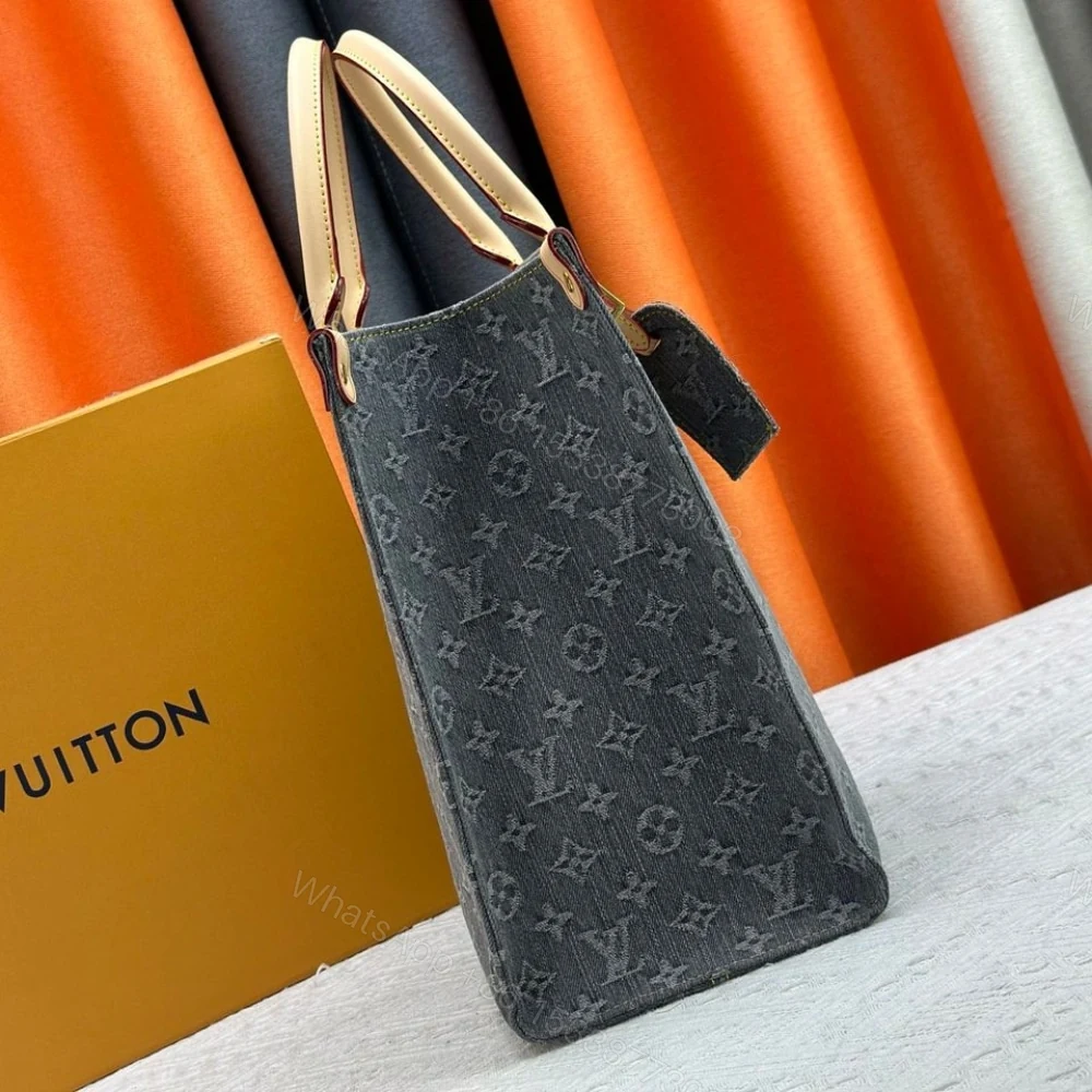 View 4 of LOUIS VUITTON ONTHEGO MM WASHED GRAY 35CM M13189