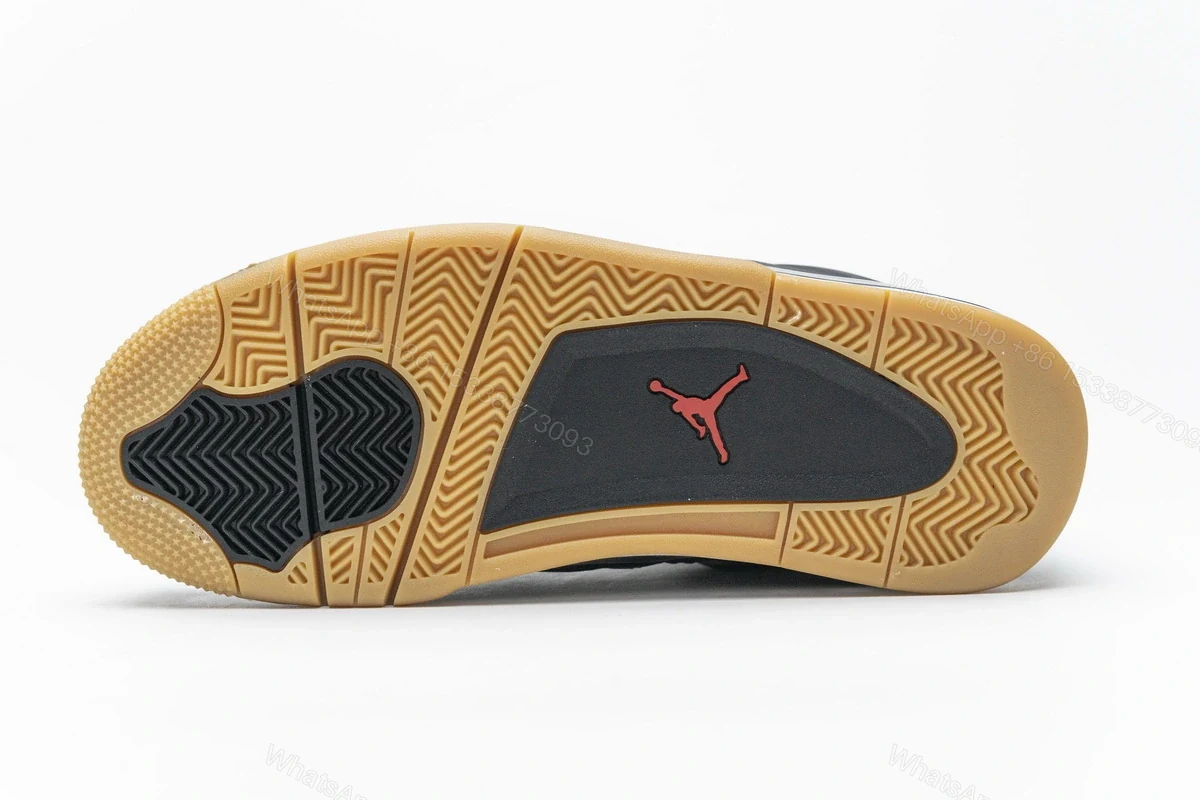 View 7 of Air Jordan 4 Retro Laser Black Gum CI1184-001