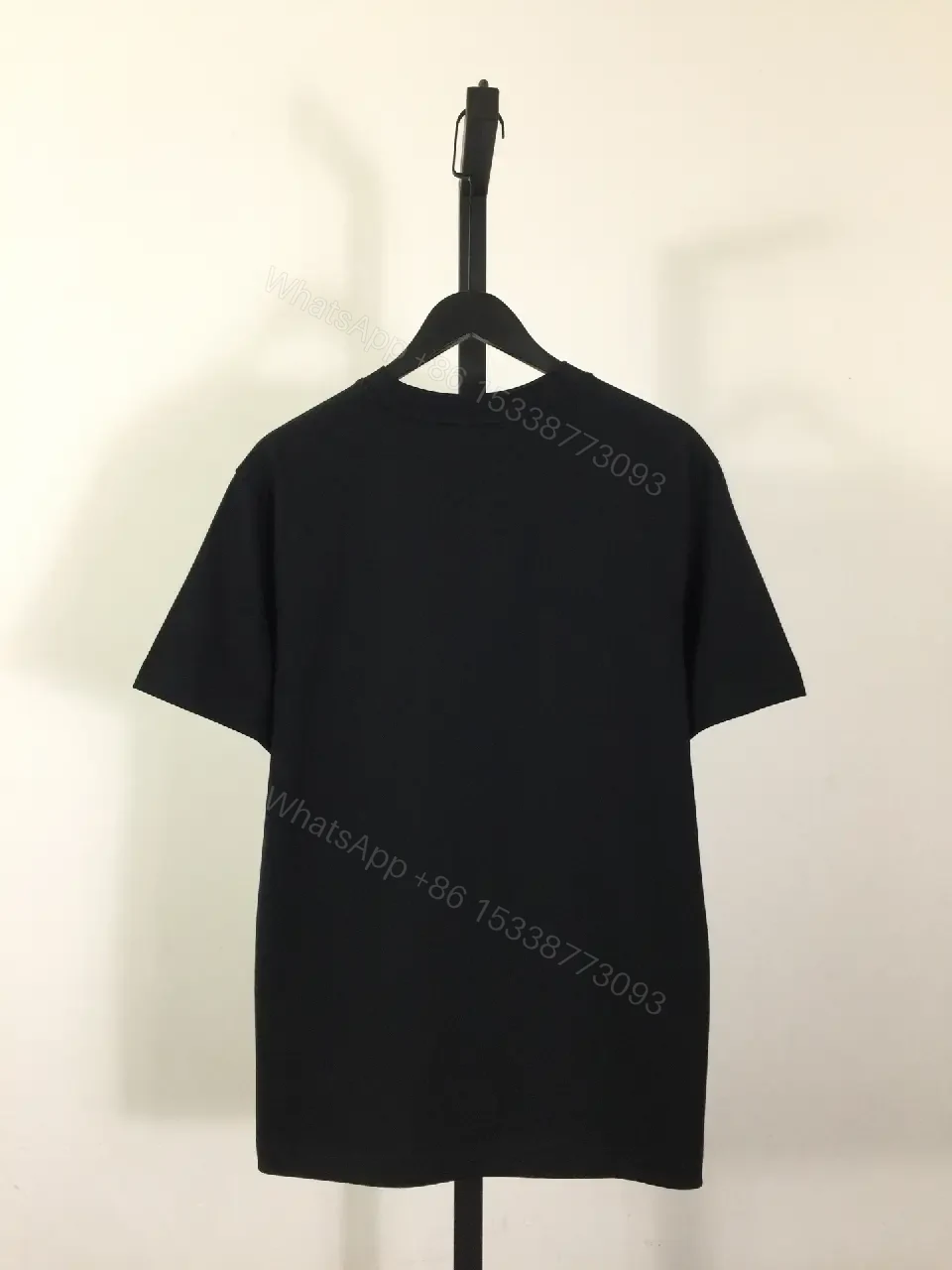 View 2 of Black Cotton Teddy Graphic Tee - Designer-Inspired Bold | Cotton Tee