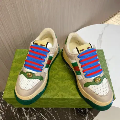 View 6 of GUCCI SCREENER TRAINER SNEAKERS WITH WEB – GC176