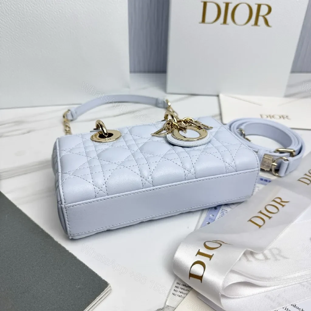 View 3 of Quilted Mini Bag with Gold Hardware: Chic Everyday Luxury