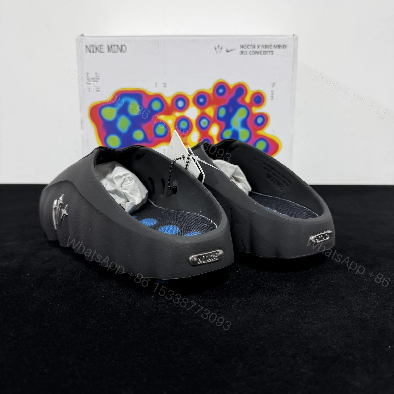 View 6 of NOCTA x Nike Mind 001 Slide Black Reps