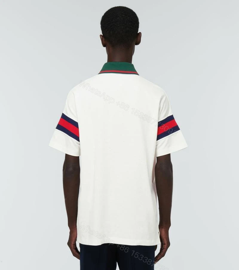 View 4 of Gucci Half Sleeve Polo Tees First Copy | Imported AAA+ Exclusive Replica