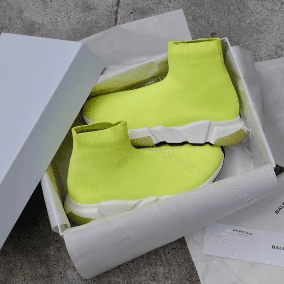 View 3 of BALENCIAGA SPEED TRAINER NEON – BB17