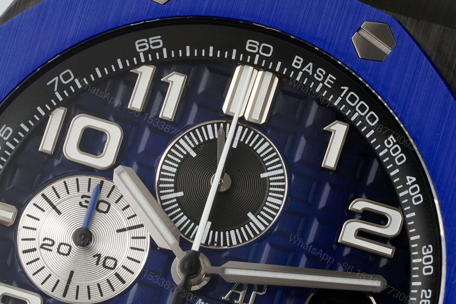 View 4 of AP Ceramic Chronograph Black Case Blue Dial Strap 2026 APJ-26400-CER-BLU