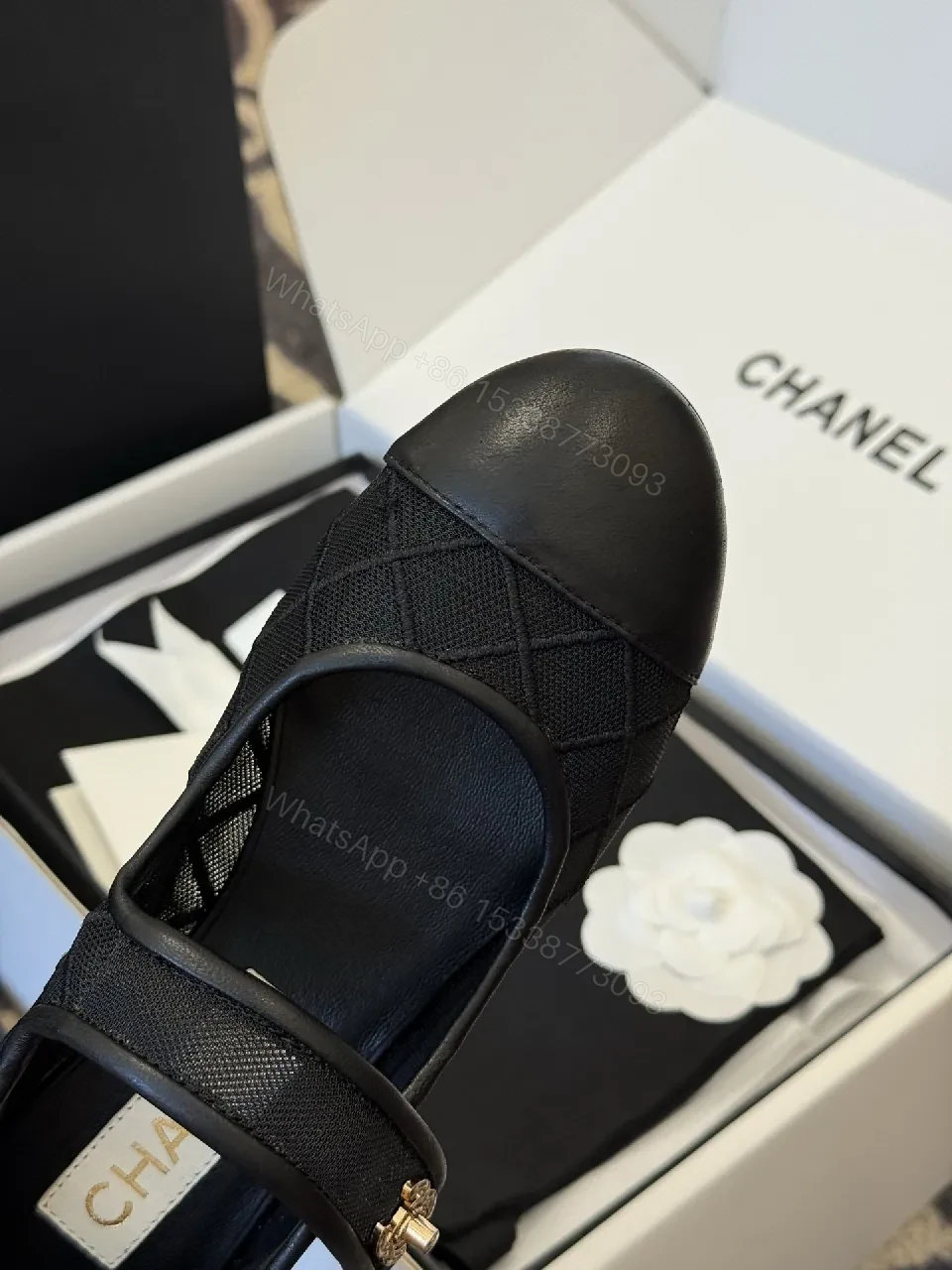 View 5 of Quilted Mary Jane Flats - Minimalist Luxury, Classic Style