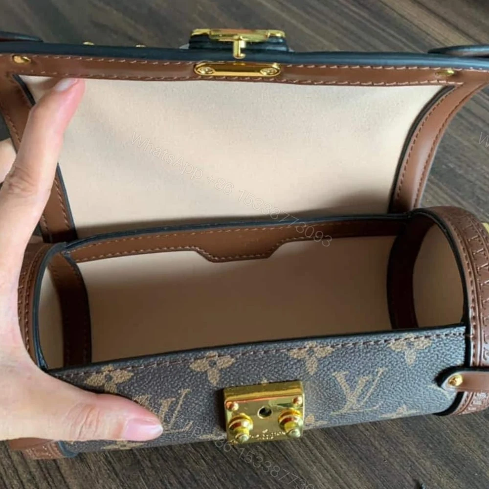 View 8 of Louis Vuitton Papillon Trunk Monogram Brown 19Cm M57835