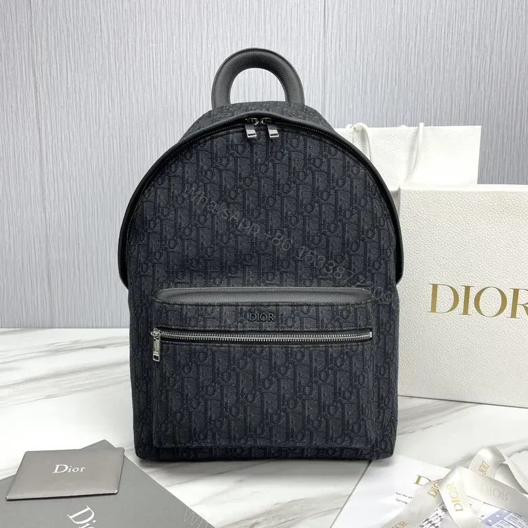Dior Signature Backpack: Compact Luxe Everyday Carry — view 1