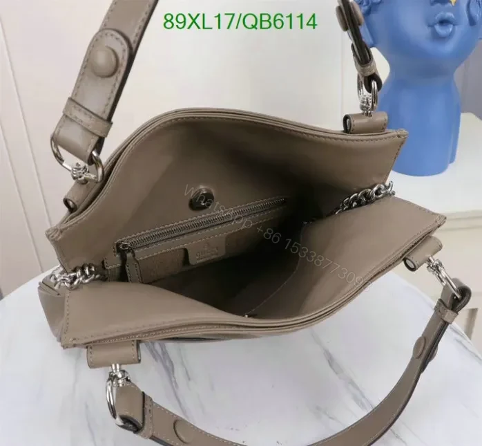 View 18 of Gucci Knockoff Brown Blondie Small Shoulder Bag QB61144 – Iconic Interlocking G Design