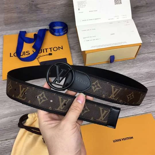 View 5 of LOUIS VUITTON MONOGRAM BELT – B144
