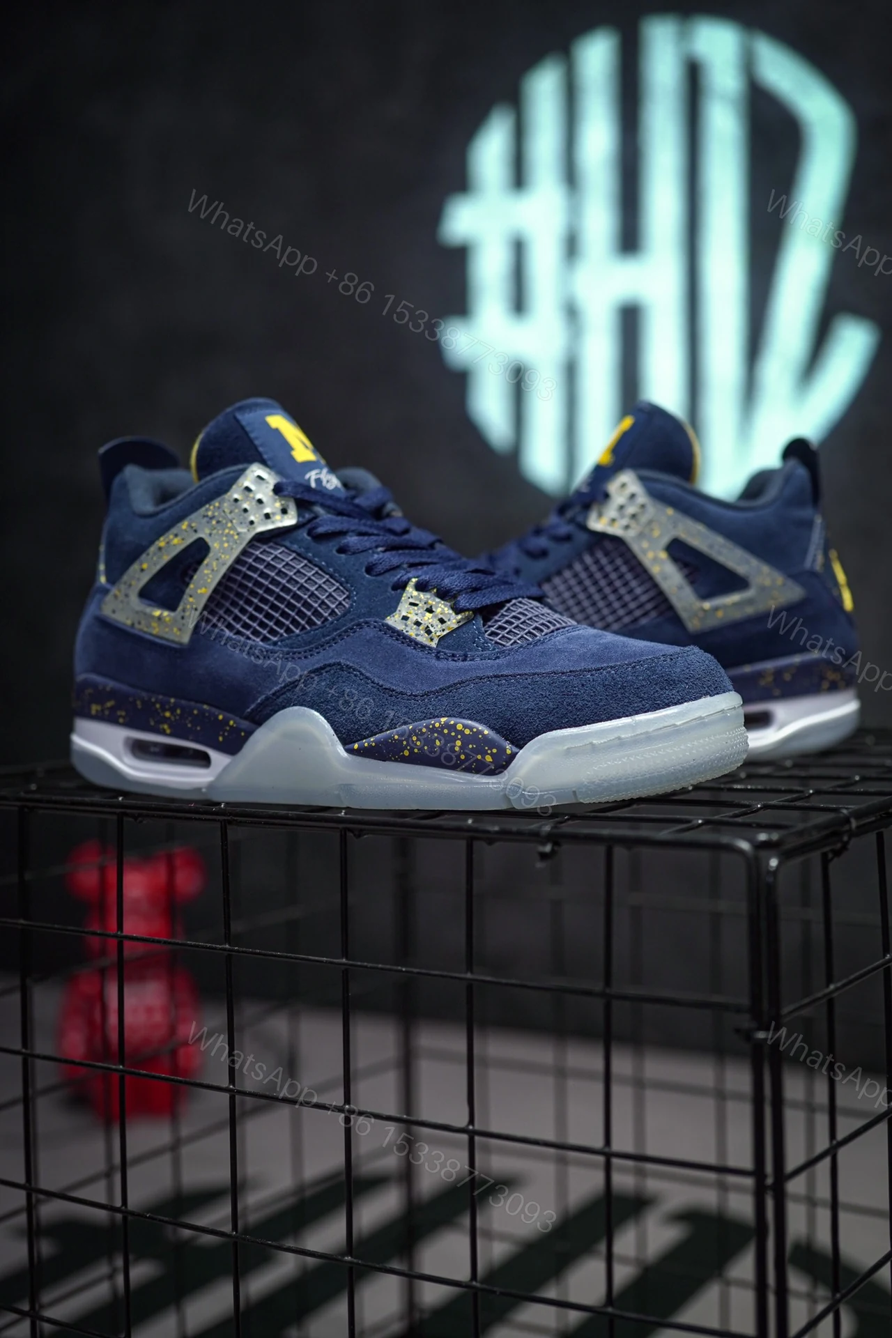 View 3 of Air Jordan 4 Retro Michigan
