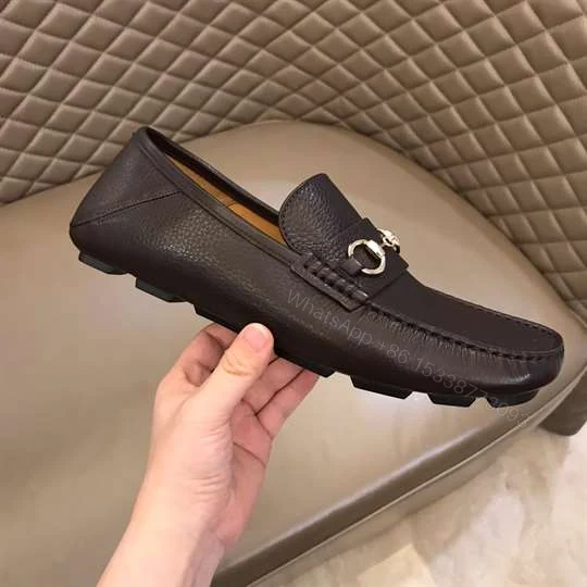 View 2 of GUCCI LEATHER DRIVER WITH HORSEBIT – LDG004