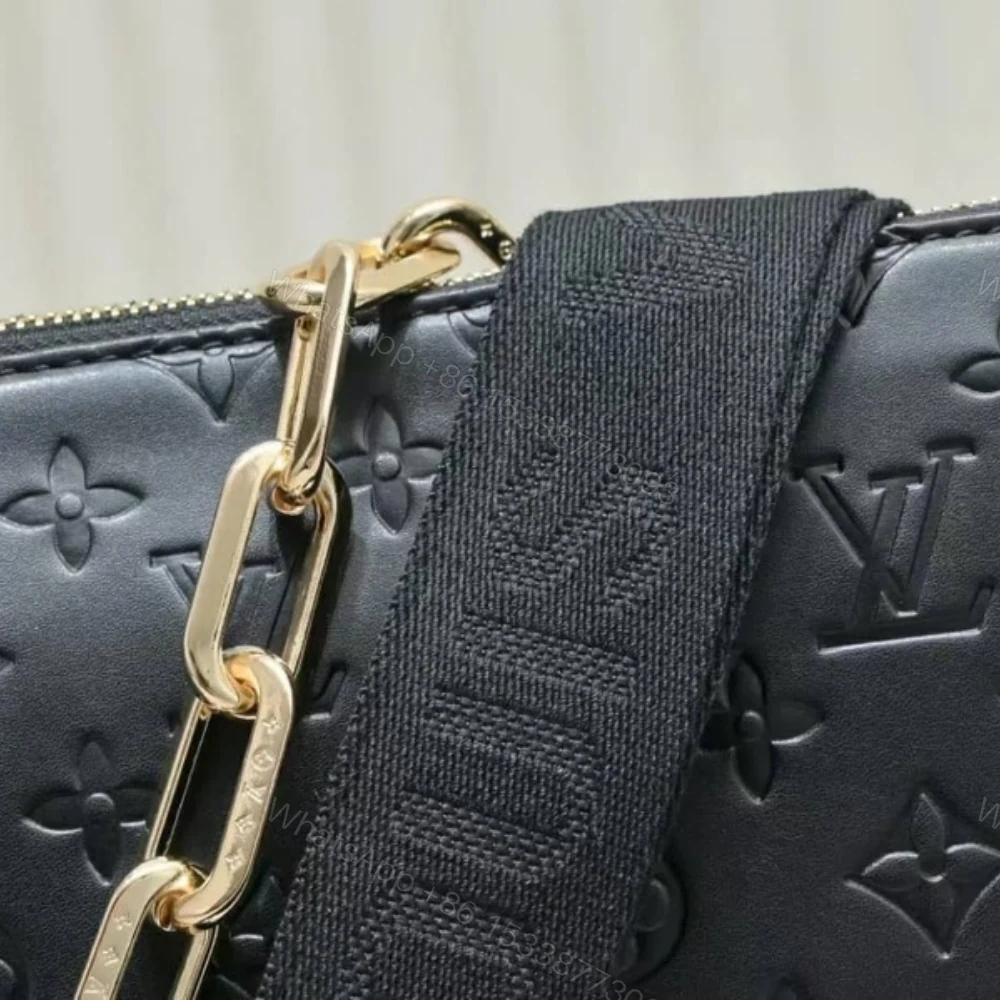 View 4 of Louis Vuitton Coussin MM Bag Black 34Cm