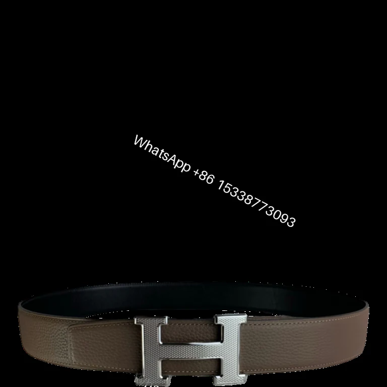 HERMES BELT TOGO SWIFT SILOUIS VUITTONER BUCKLE LIGHT BROWN 38MM — view 1