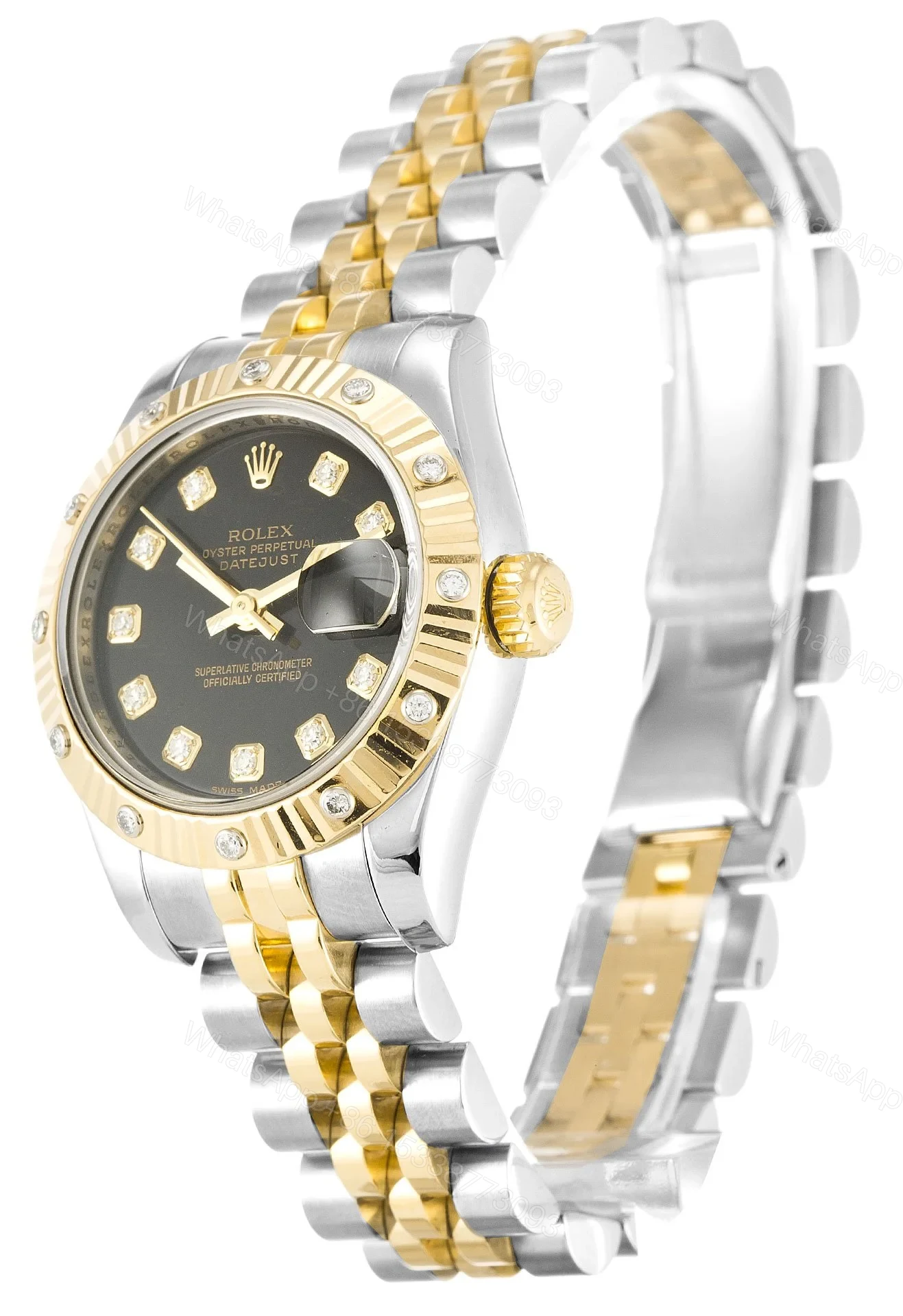 View 2 of Replica Rolex Lady-Datejust Champagne Dial 179313-3 26 mm