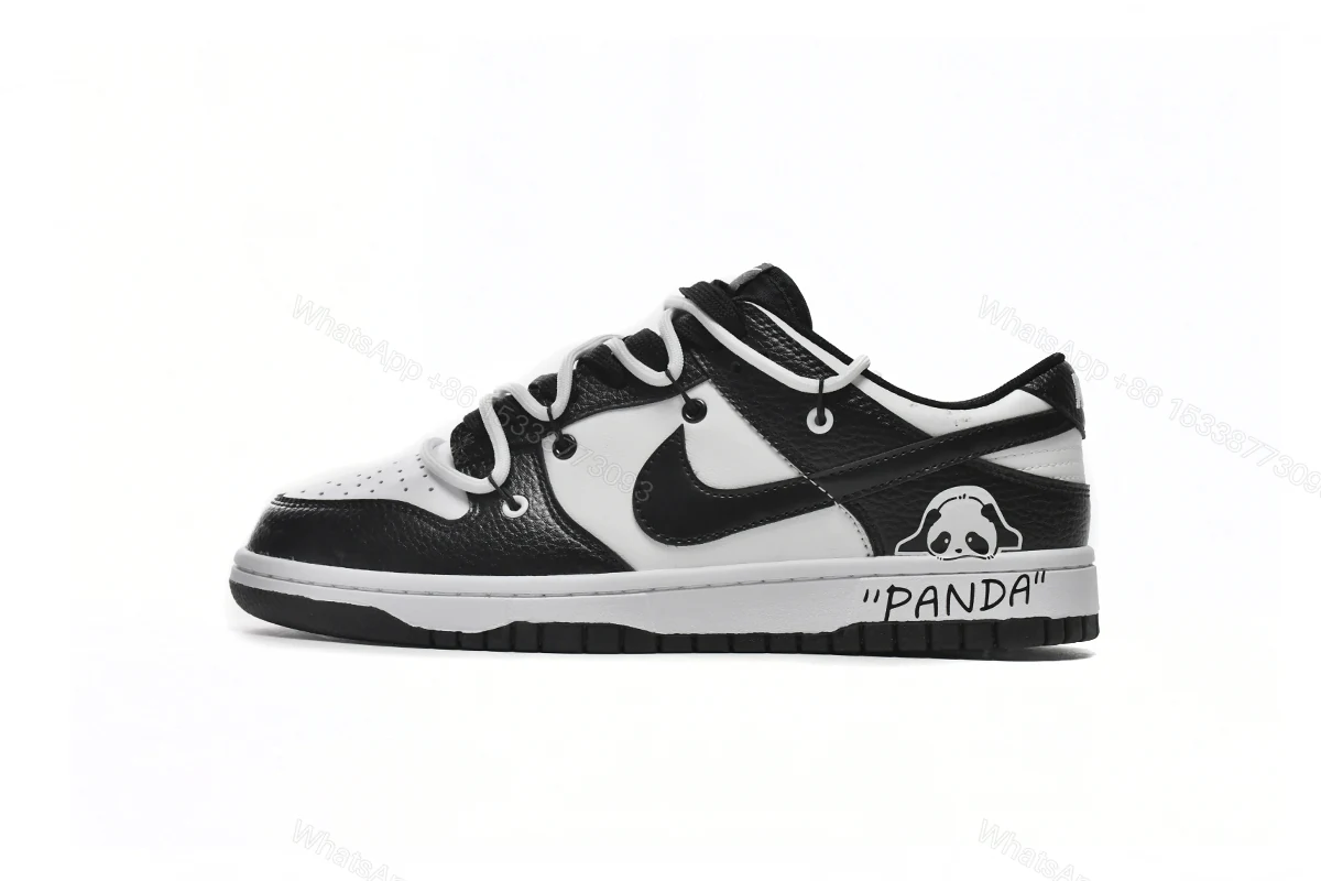 View 8 of Nike Dunk Low PandaStrap DD1391-100