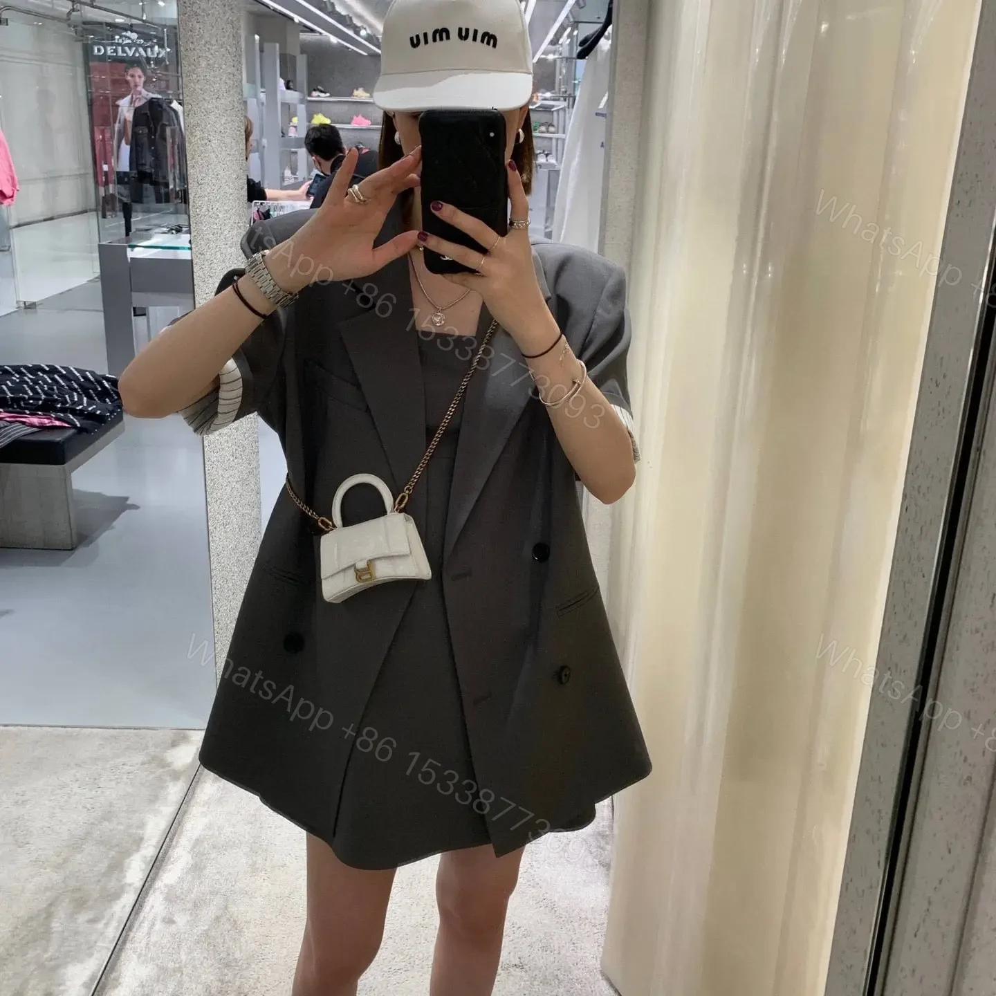 View 14 of 高仿Balenciaga*Nano系列迷你沙漏包白色