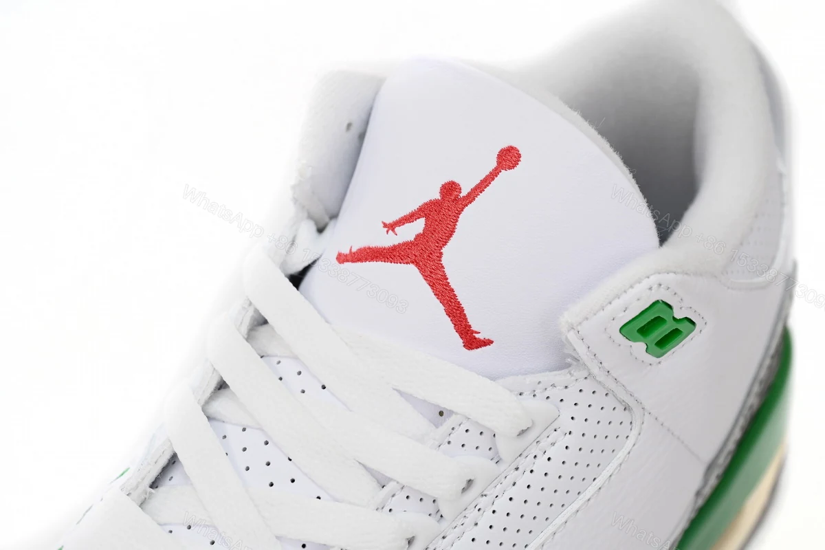 View 4 of Air Jordan 3 Lucky Green CK9646-136