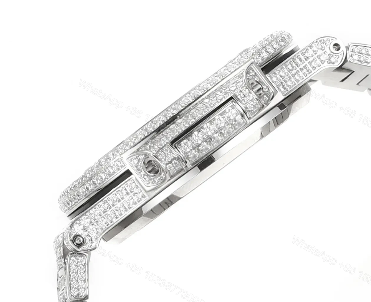 View 7 of Patek Philippe Nautilus Full Star Platinum Watch