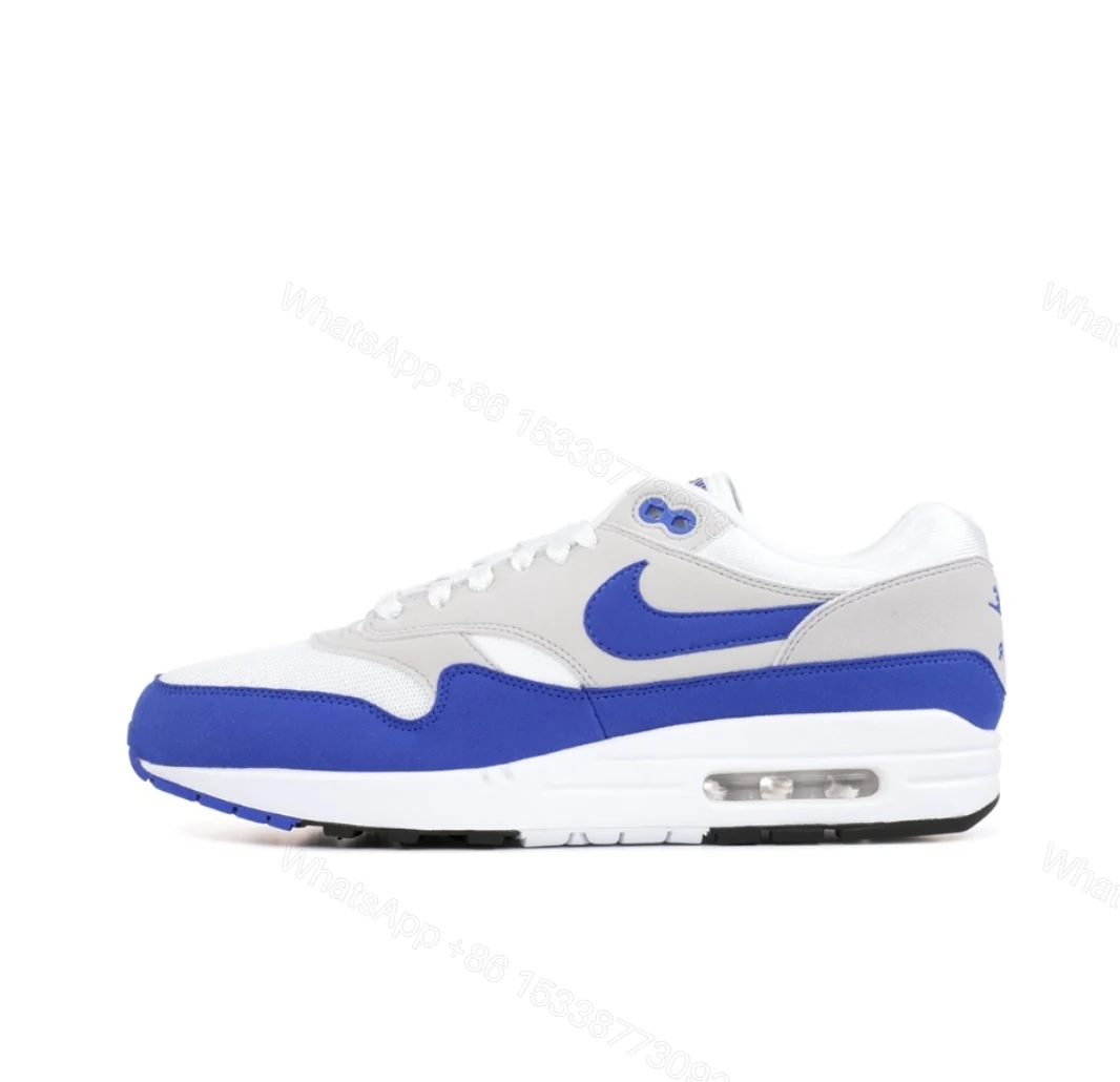 View 8 of Nike Air Max 1 Anniversary "Royal Blue" 908375-102
