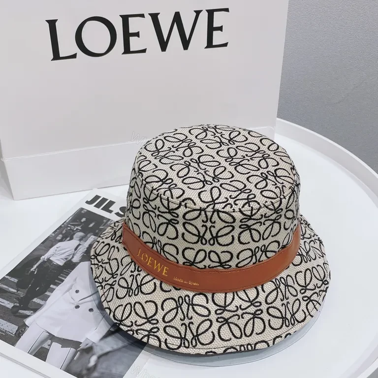 View 9 of Monogram LOEWE Bucket Hat â€” Signature Craft, Everyday Comfort