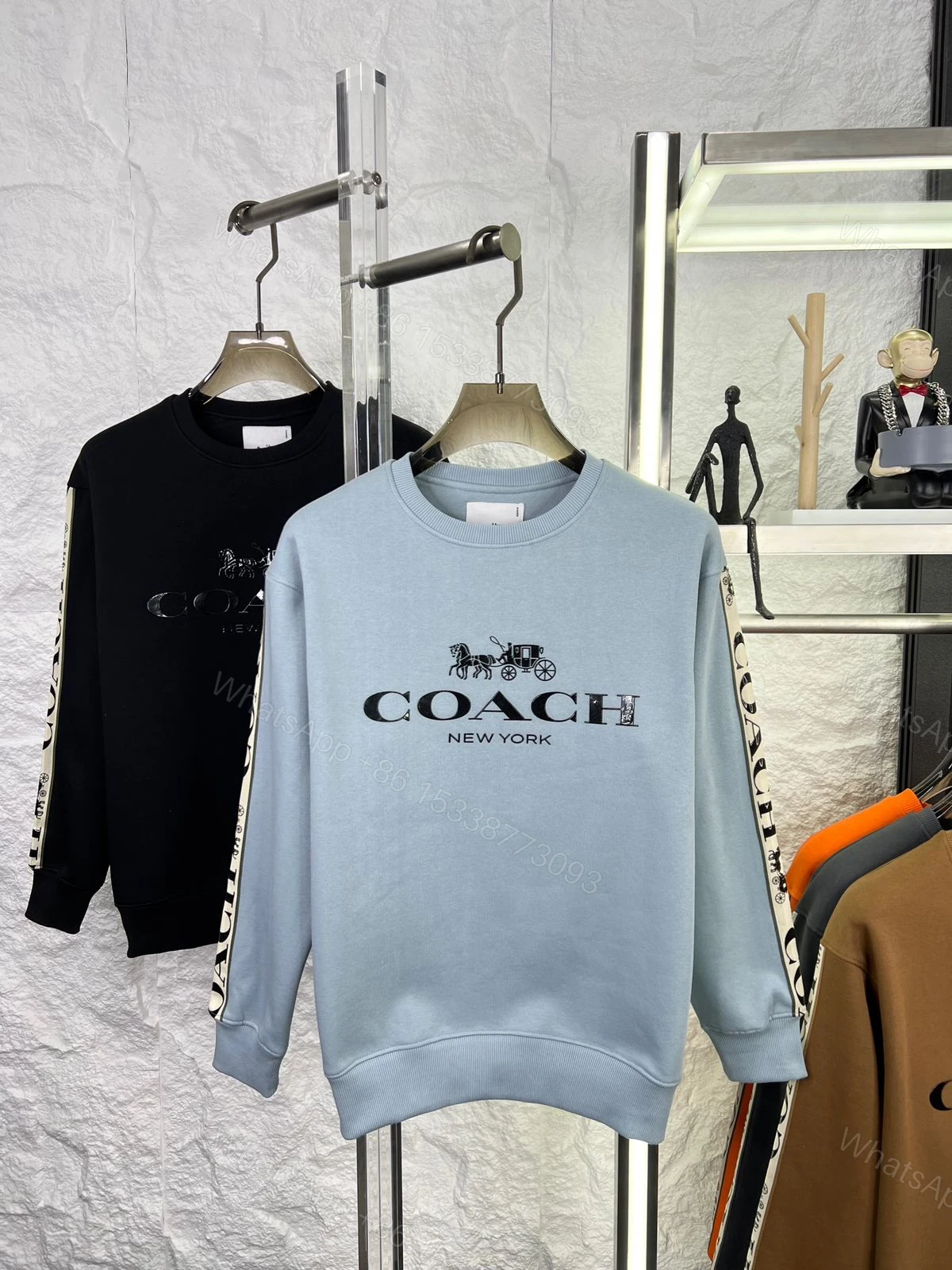 View 7 of FIRST COPY COACH EXCLUSIVE ROUND NECK SWEATSHIRTS