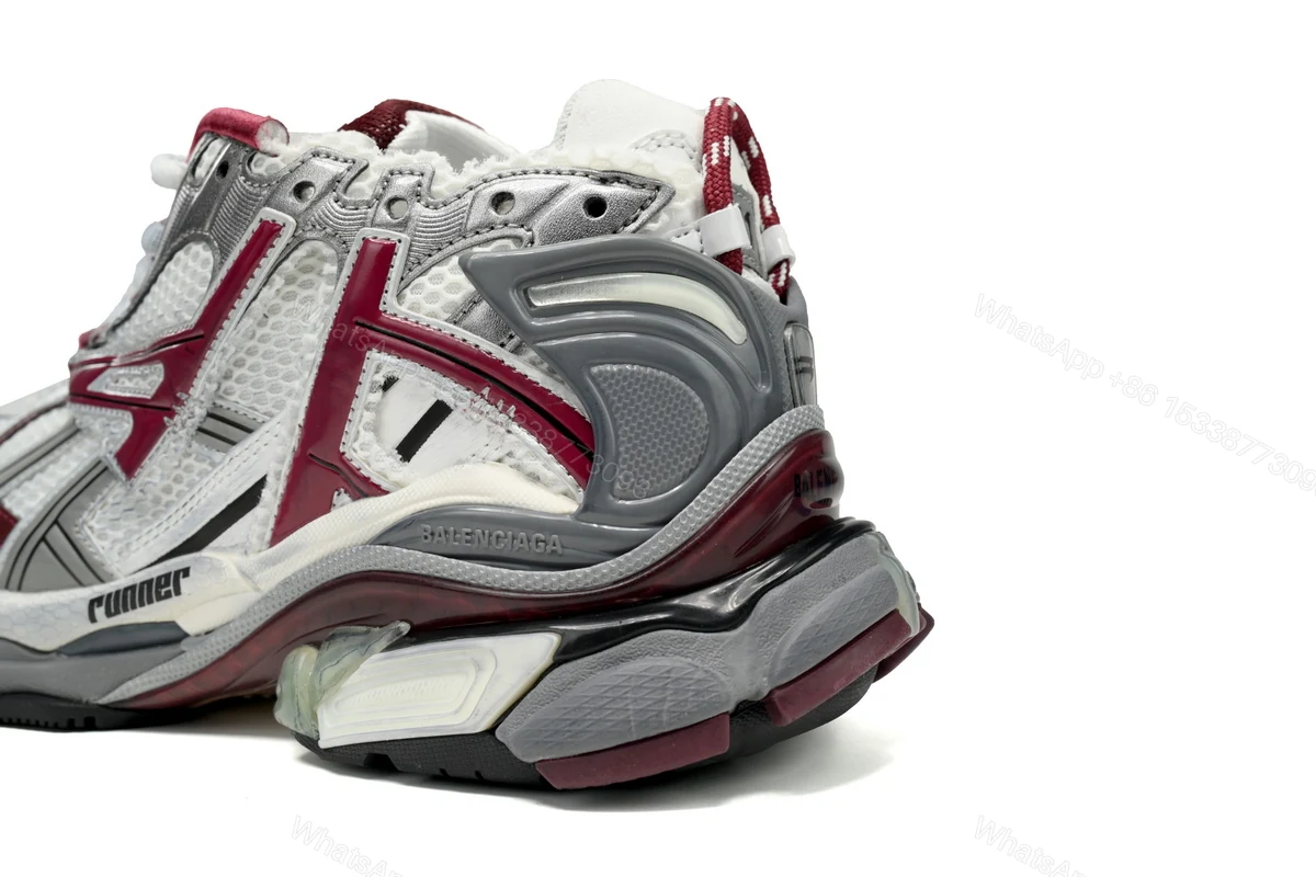 View 8 of Balenciaga Runner White Wine Red