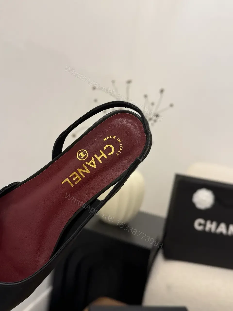 View 5 of Chic Slingback Pumps: Signature Logo, All-Day Comfort