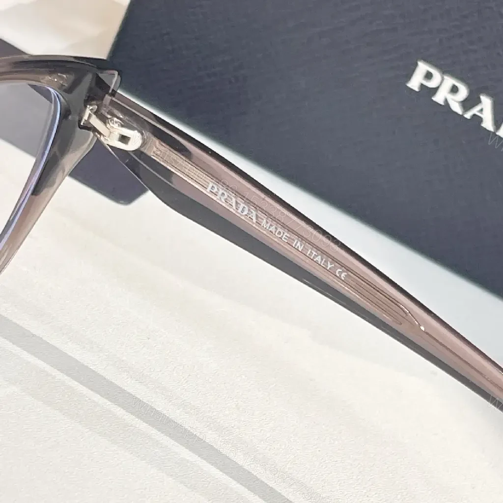 View 6 of Textured Prada Frames: Durable Tortoishell Round Eyewear