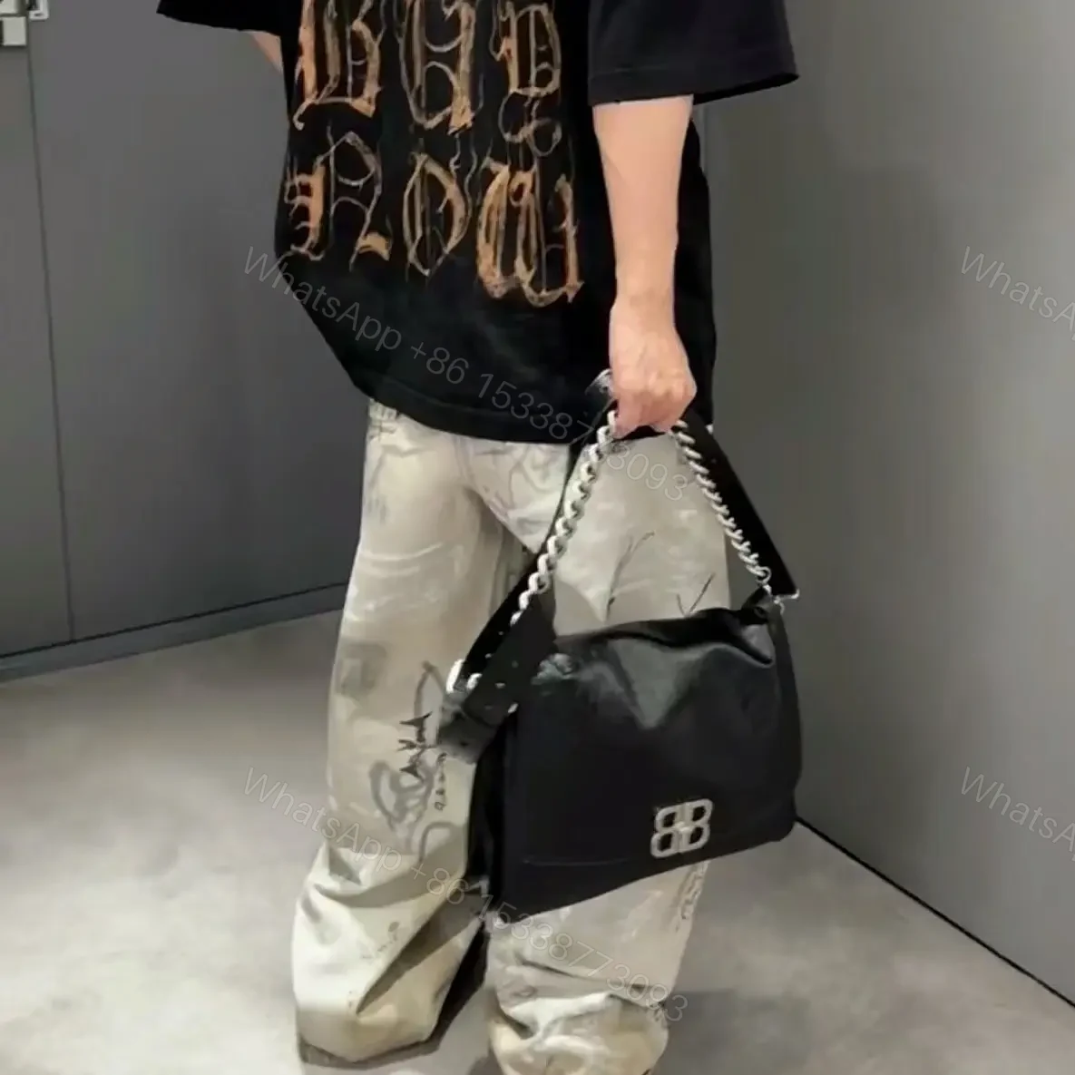 View 18 of 高仿Balenciaga*BBSolt系列腋下包M