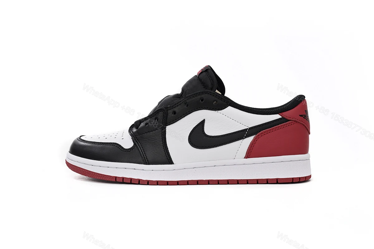 View 10 of Air Jordan 1 Low OG Black Toe CZ0790-106